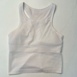 Lululemon ribbed racerback tank, size 8